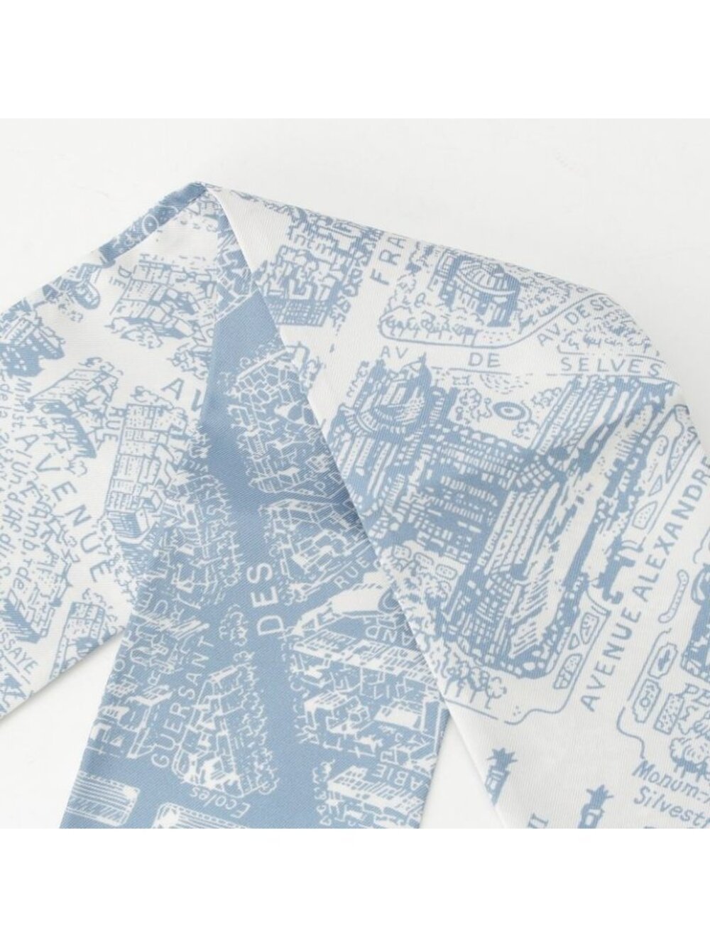 Dior Silk Maxi Mitzah Scarf Blue - Picture 3 of 10